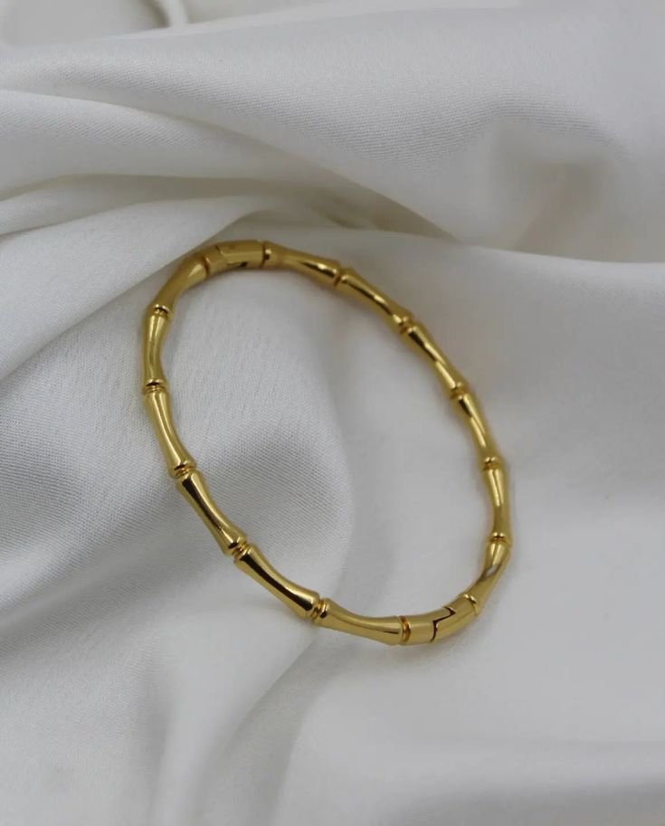 # The Unique Appeal of a Bamboo Bracelet